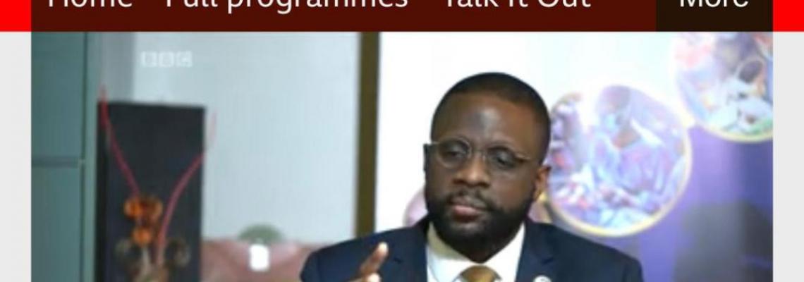 Lecturer Dr Michael Magoha featured on BBC TV